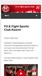 Mobile Screenshot of kampfsport-kaarst.com